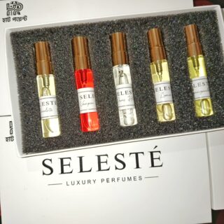 SELESTÉ Premium Perfume Combo Pack – 6ml Spray Bottles × 5 Luxury Flavours